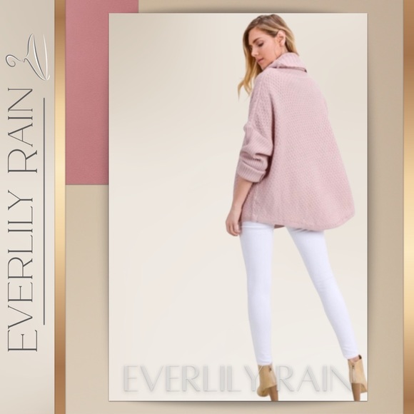 Mauve Cozy Knit Sweater - Picture 4 of 7